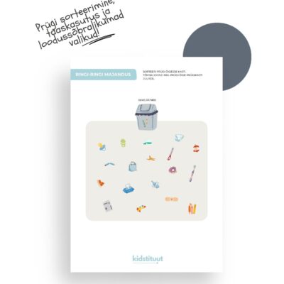 Ringi-ringi majandus tegeluslehed: Aita lapsel mõista, kuidas teha loodusele sõbralikumaid valikuid