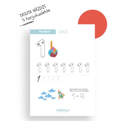 Tasuta näidiskomplekt: numbrid ja nende järjestus